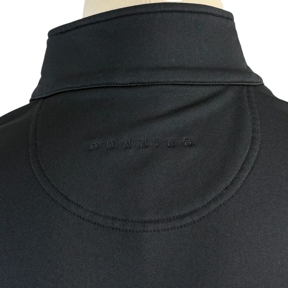 Dunning‎ Golf Vest Mens XL Black Sleeveless 1/4 Zip Pullover Athletic - Picture 3 of 7